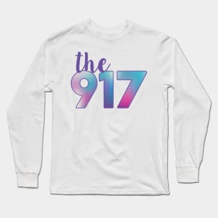 The 917 Area code Long Sleeve T-Shirt